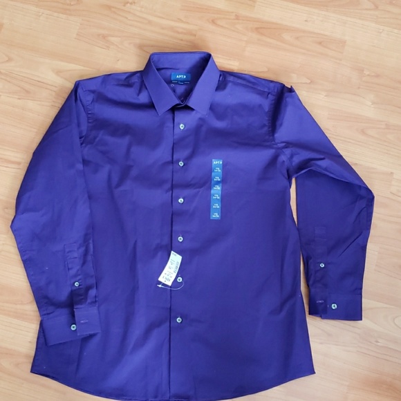 Apt. 9 Other - NWT Apt. 9 purple button down dress shirt